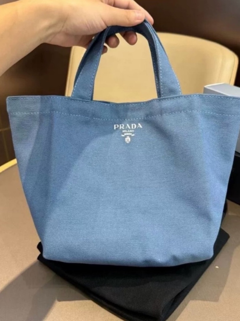 Prada beauty gift small tote